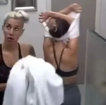 La "Tora" y Romina se bañaron juntas y prendieron fuego la casa de Gran Hermano