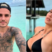 Picante en Instagram, Mauro Icardi expuso a Wanda después de un "mañanero"