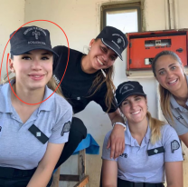 Alto voltaje: salieron las fotos de Candelaria, la mujer policía participante de MasterChef