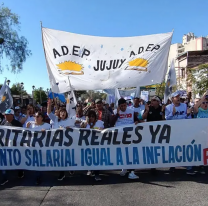 Docentes jujeños seguirán de paro el lunes