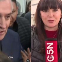 Morales encaró a la notera de C5N: "Dejen de agitar"