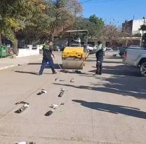 Destruyeron los escapes prohibidos en Jujuy y advirtieron a los motoqueros