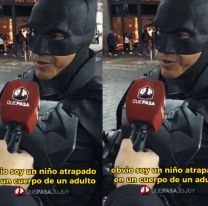 La dura historia del "Batman" jujeño que recorre las calles de San Salvador     