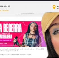 Ya hay gente haciendo fila para el otro show de María Becerra: así podés sacar la entrada